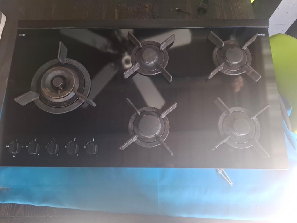 Atag gasfornuis 5 pits met wokbrander, Witgoed en Apparatuur, Ophalen, Gebruikt, Minder dan 85 cm, 60 cm of meer