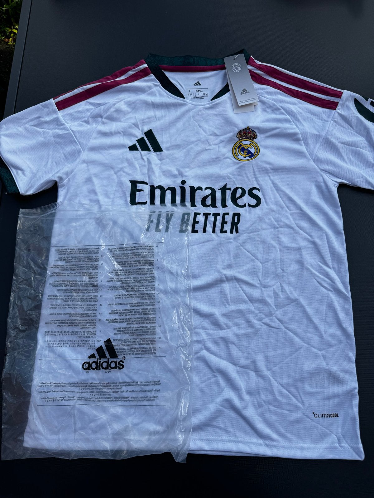 Real Madrid Thuisshirt 2026/2027 Bellingham Maat L, Maat L, Verzenden, Nieuw, Shirt