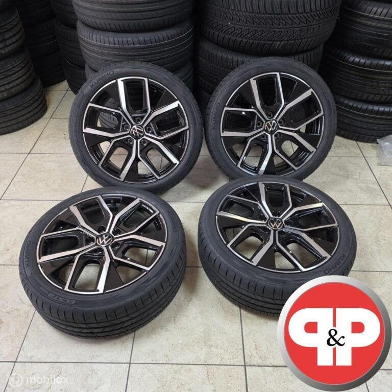 18 Inch Golf 8 Velgen Set met Banden 5H0601025AR