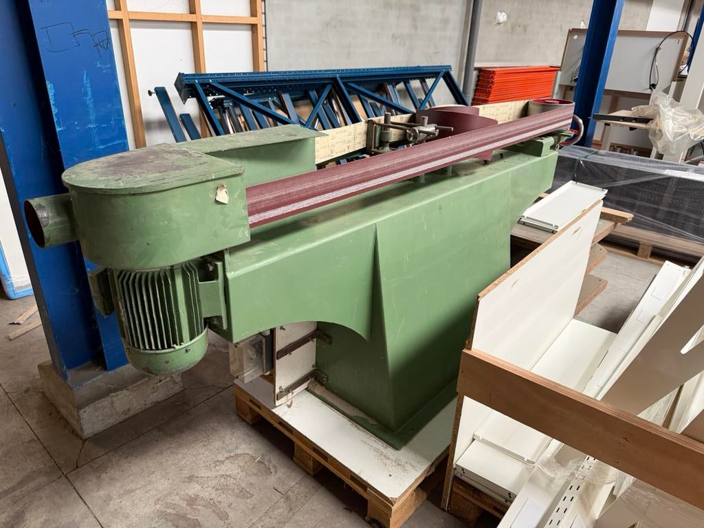 Bandschuurmachine 380V, Ophalen
