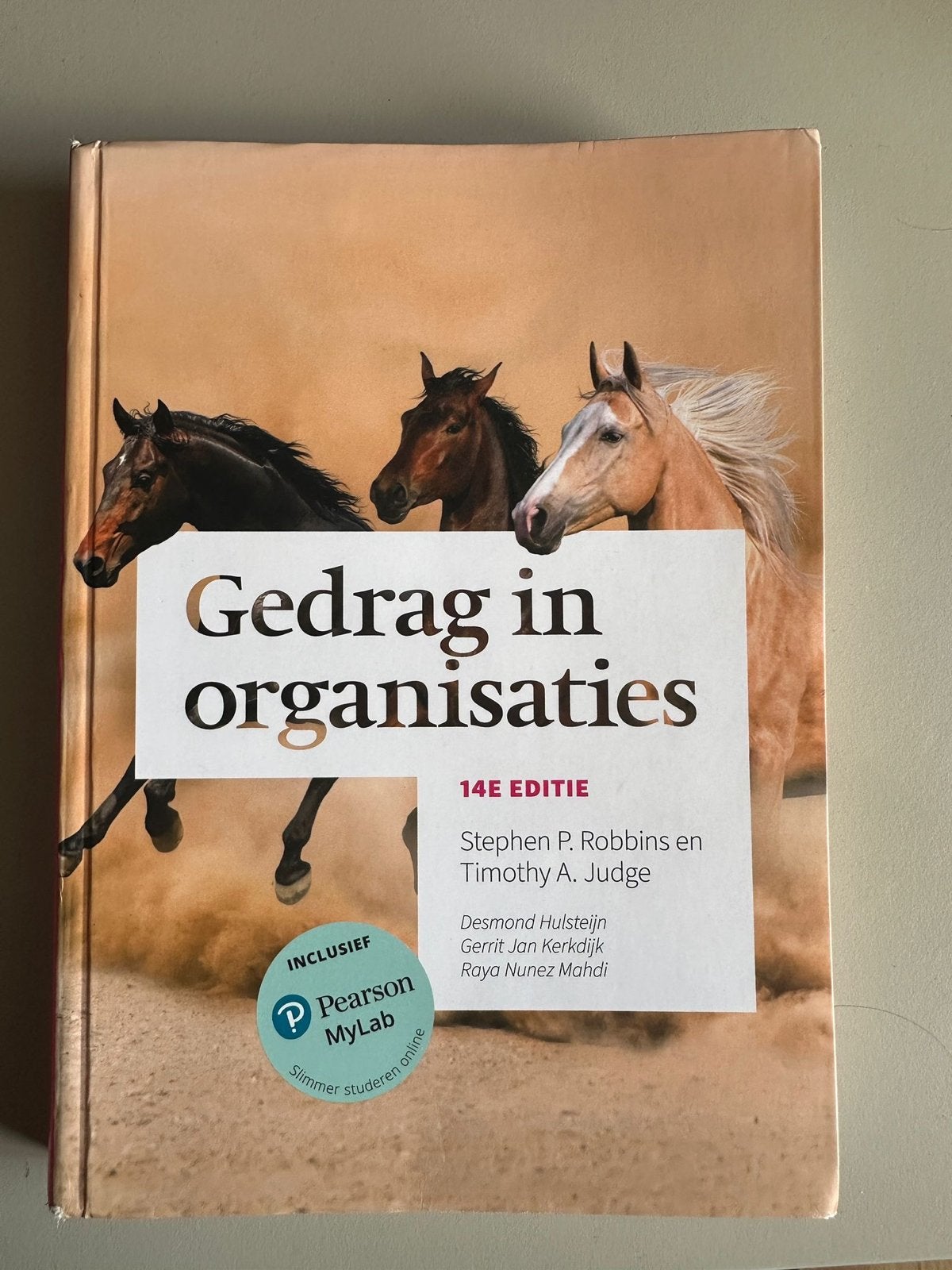 Gedrag in organisaties - Editie 14 (met MyLab) 9789043037204, Ophalen of Verzenden, Gamma, Gelezen, HBO