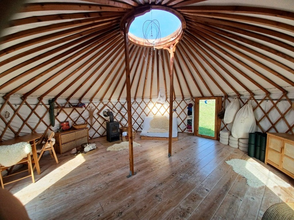 Prachtige yurt 6 diameter, Ophalen, Gebruikt, Meer dan 6