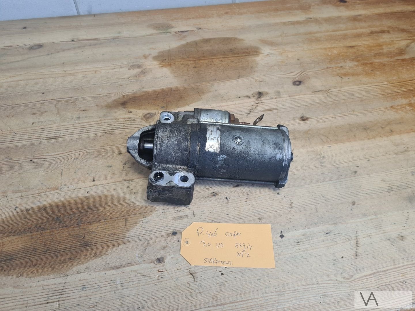 Peugeot 406 Citroen Xantia XM startmotor 3.0 v6 455734 €50, Auto-onderdelen, Motor en Toebehoren, Gebruikt, -, -, Ophalen of Verzenden