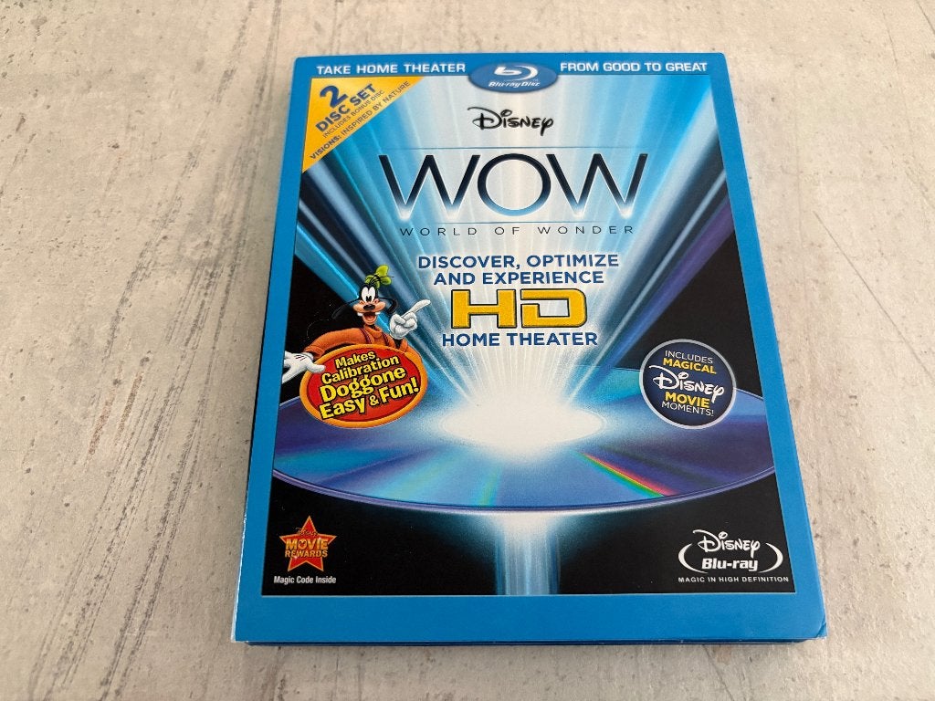 Disney WOW World of Wonder Blu Ray, Alle leeftijden, Ophalen of Verzenden, Zo goed als nieuw, Tekenfilms en Animatie