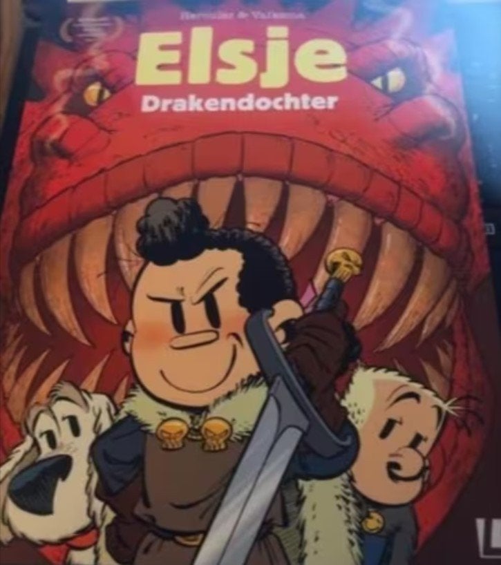 Drakendochter elsje hardcover dA, Eén stripboek, Ophalen of Verzenden, Zo goed als nieuw