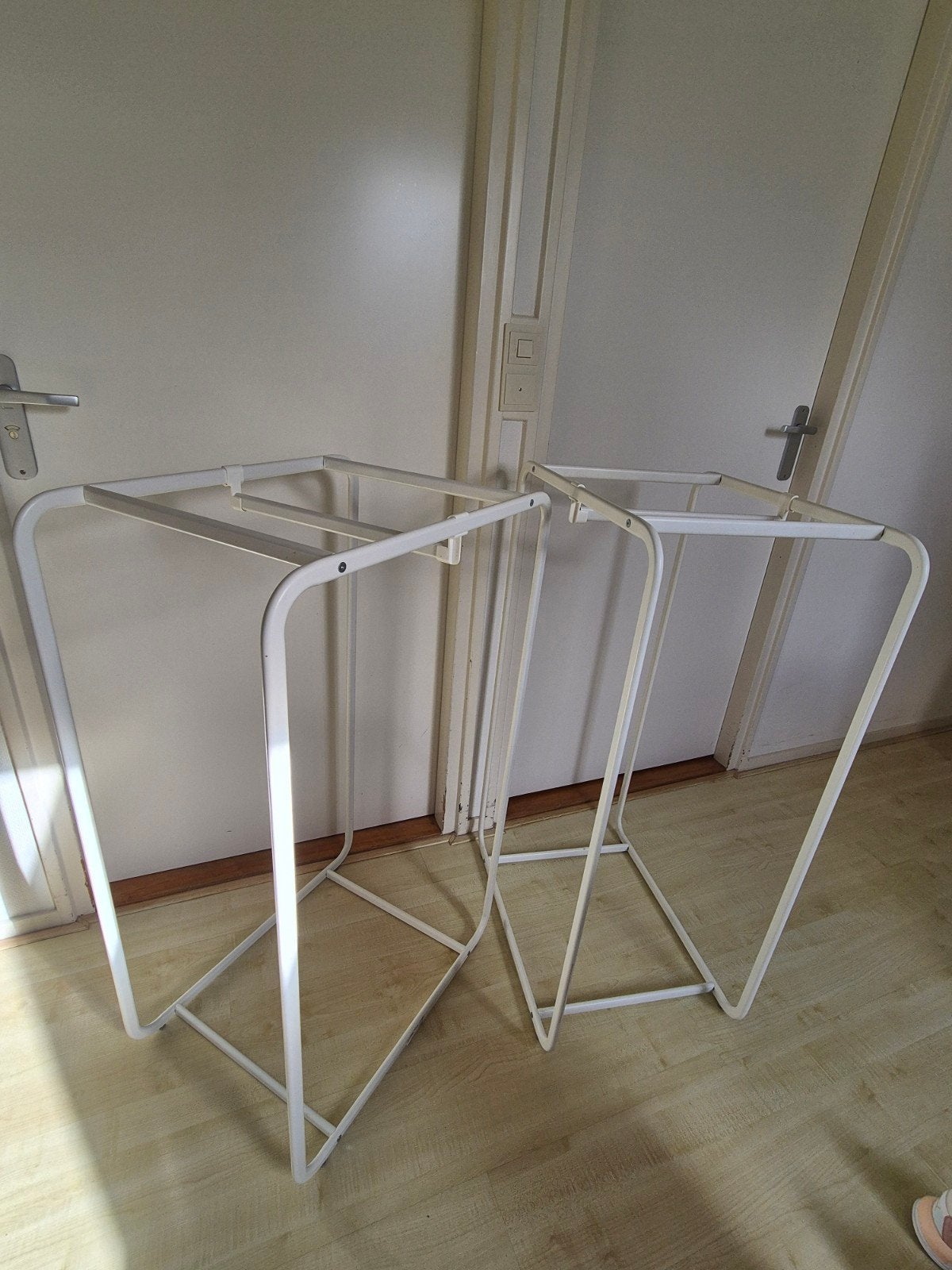 Ikea Algot kledingrek - Wit (2 stuks), Ophalen, Zo goed als nieuw