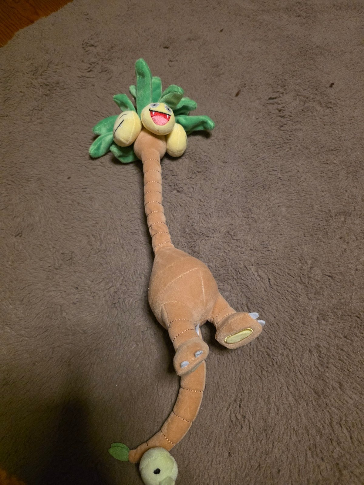 Alolan exeggutor knuffel, Ophalen of Verzenden, Zo goed als nieuw, Losse kaart, Foil