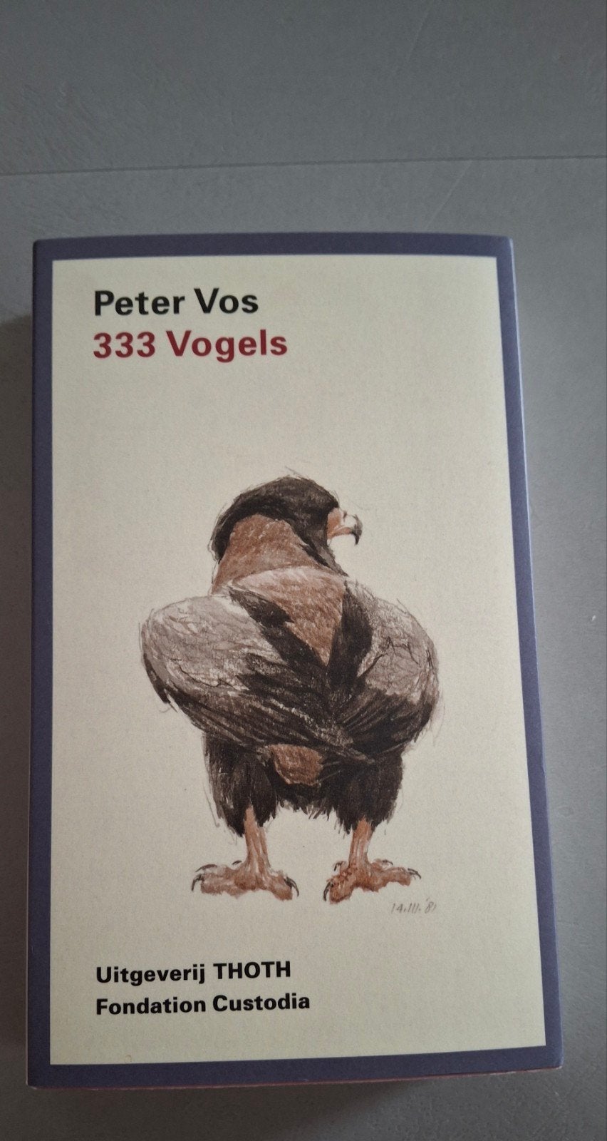 Peter Vos - '333 Vogels', Boeken, Ophalen of Verzenden, Zo goed als nieuw, Vogels
