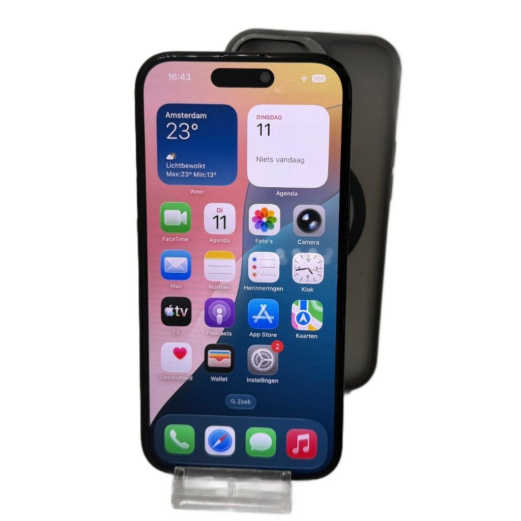 iPhone 15 128GB Zwart | Gebruikte staat |, 128 GB, IPhone 15, Toulonselaan 72, Ophalen of Verzenden