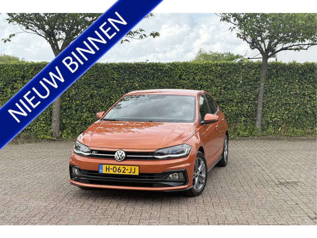 Volkswagen Polo 1.0 TSI Highline 2X R-Line Beats PDC Vol! NA, Auto's, Volkswagen, Gebruikt, Overige kleuren, Met garantie (alle)