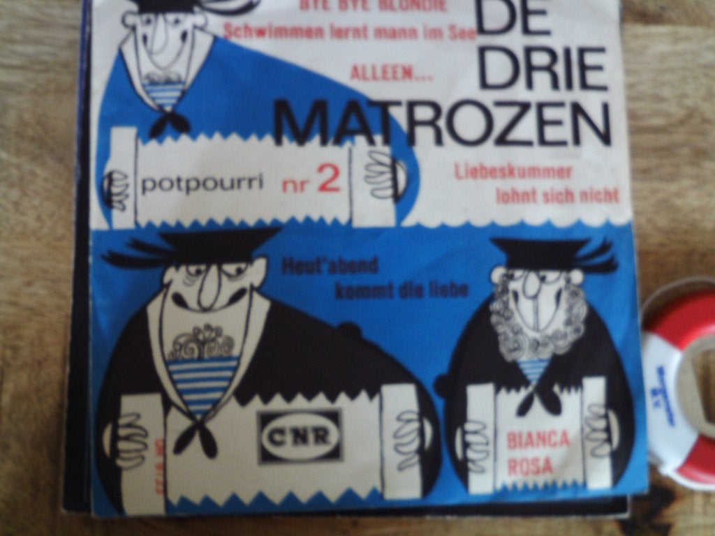 De Drie Matrozen - Potpourri nr 2 Vinyl Single 15a, 7 inch, Zo goed als nieuw, Beschermende buitenhoes, Overige typen