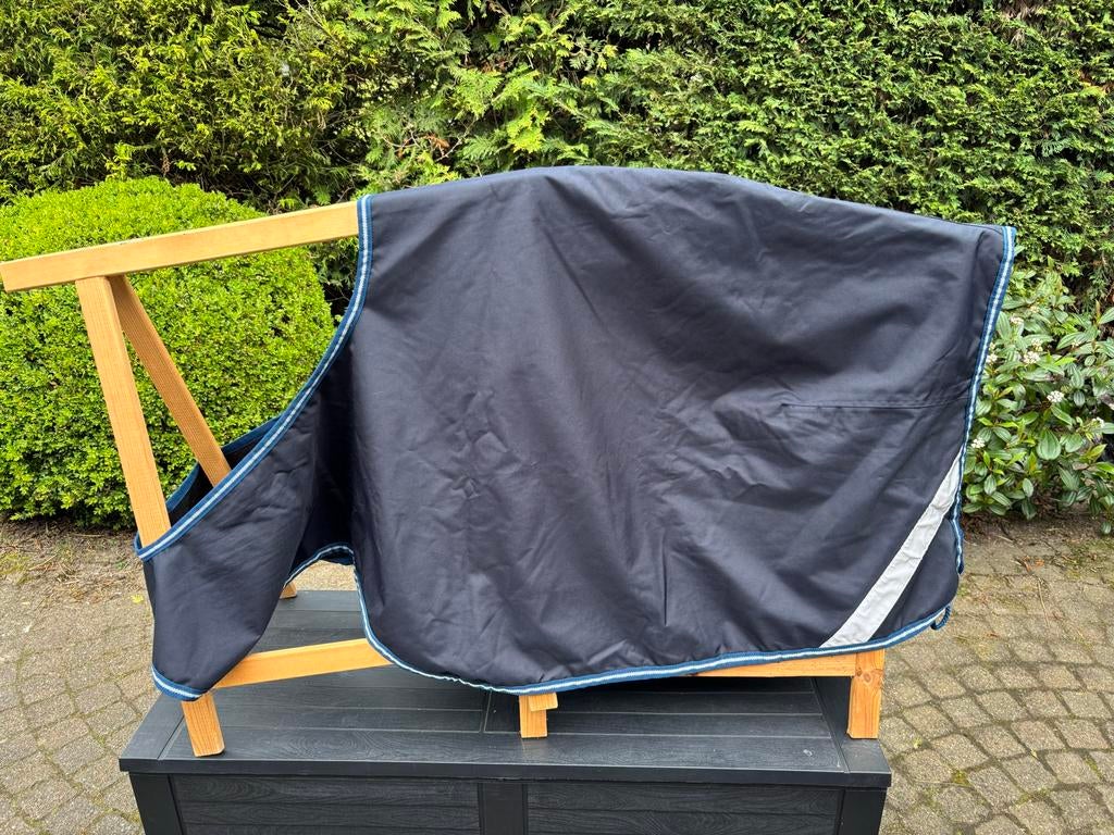 Regen uitrijdeken Amigo Large, Dieren en Toebehoren, Paarden en Pony's | Dekens en Dekjes, Full (L), Gebruikt, Overige typen, Ophalen of Verzenden