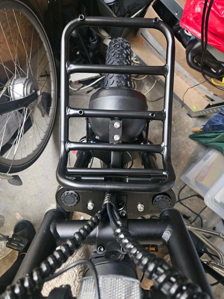 Fatbike V20 Accessoires: Voorrek, Achterzitje, Telefoontasje, Ophalen of Verzenden, Nieuw, Universeel (geschikt voor Fatbike V20)