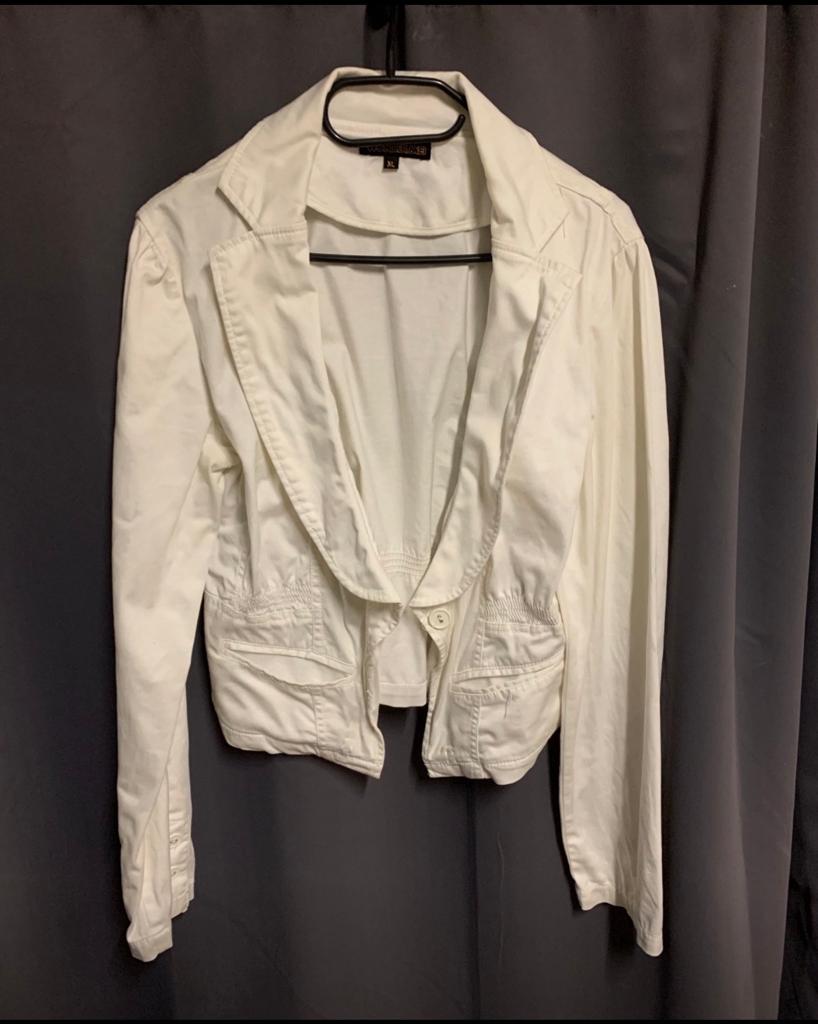 Zomer witte blazer.  Maat XL.  Merk, Ophalen of Verzenden, Zo goed als nieuw, Maat 46/48 (XL) of groter, Wit