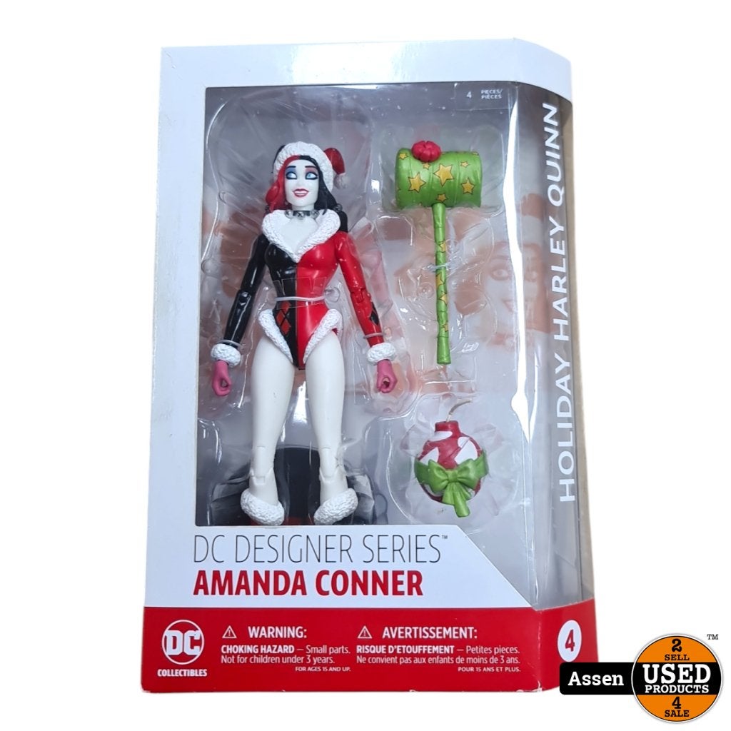 DC Designer Series Amanda Conner Holiday Harley Quinn, Funko, Gebruikt, Support@funko.com, 2802 Wetmore Avenue, Suite 300
Everett, WA 98201
USA
