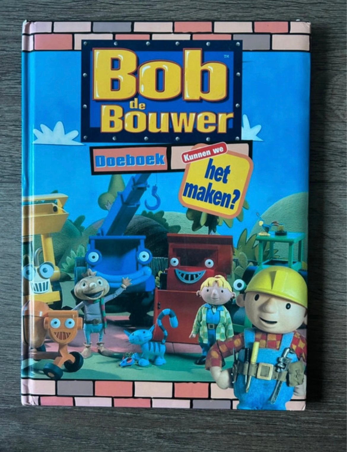Bob de Bouwer vakantie-doeboek & dvd zgan, Ophalen of Verzenden, Zo goed als nieuw, Fictie algemeen