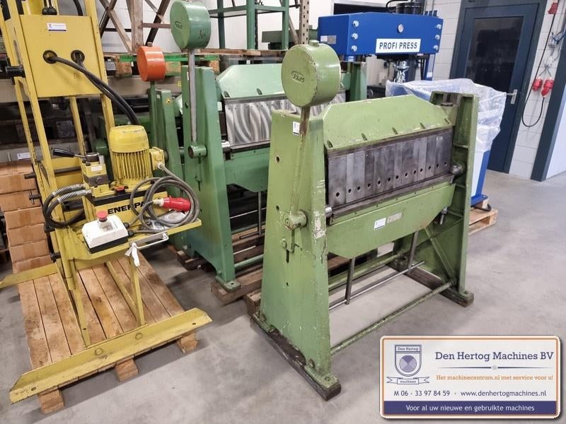 JORG 3402 vingerzetbank met hoge vingers 21cm zetbanken 1m, Ophalen, Gebruikt