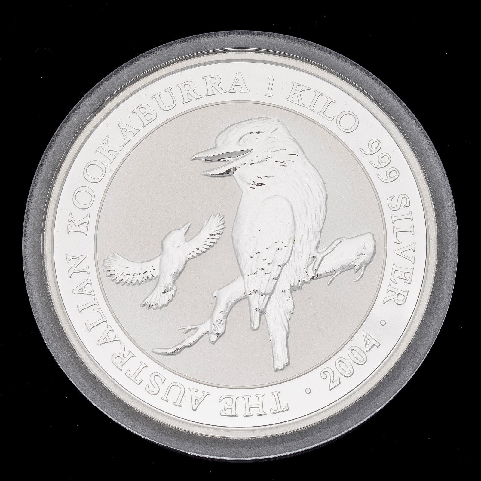 Zilveren Kookaburra munt 1 kilo 2004, Ophalen of Verzenden, Zuidoost-Azië, Losse munt, Zilver