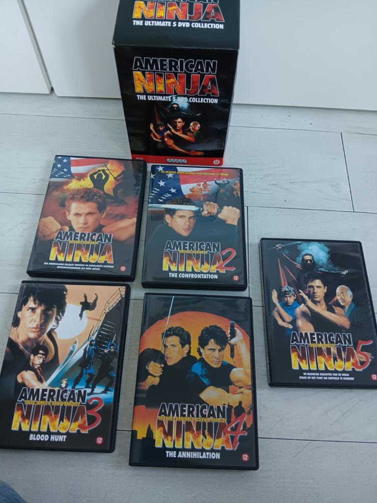 American ninja dvd box nieuwstaat, Vanaf 16 jaar, Ophalen of Verzenden, Zo goed als nieuw, Stand-up of Theatershow
