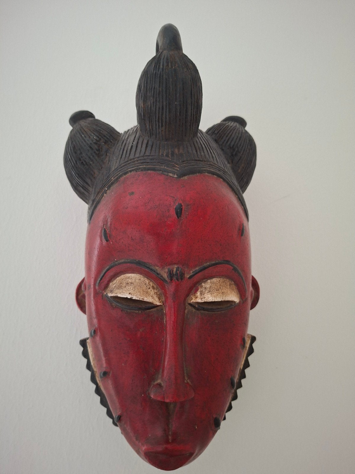 Houten -BAULE- masker, Antiek en Kunst, Ophalen of Verzenden