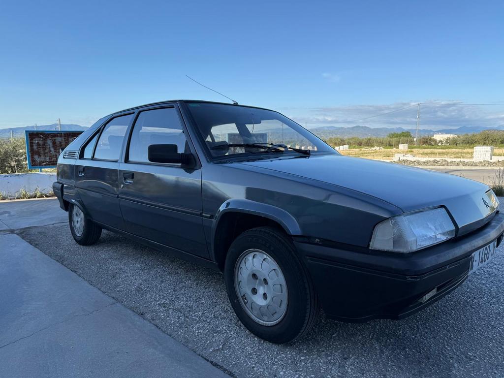 Citroën BX 1.9 TRS 'athena', bj 1988, 100% roestvrij, Auto's, Voorwielaandrijving, Stof, 4 cilinders, Blauw
