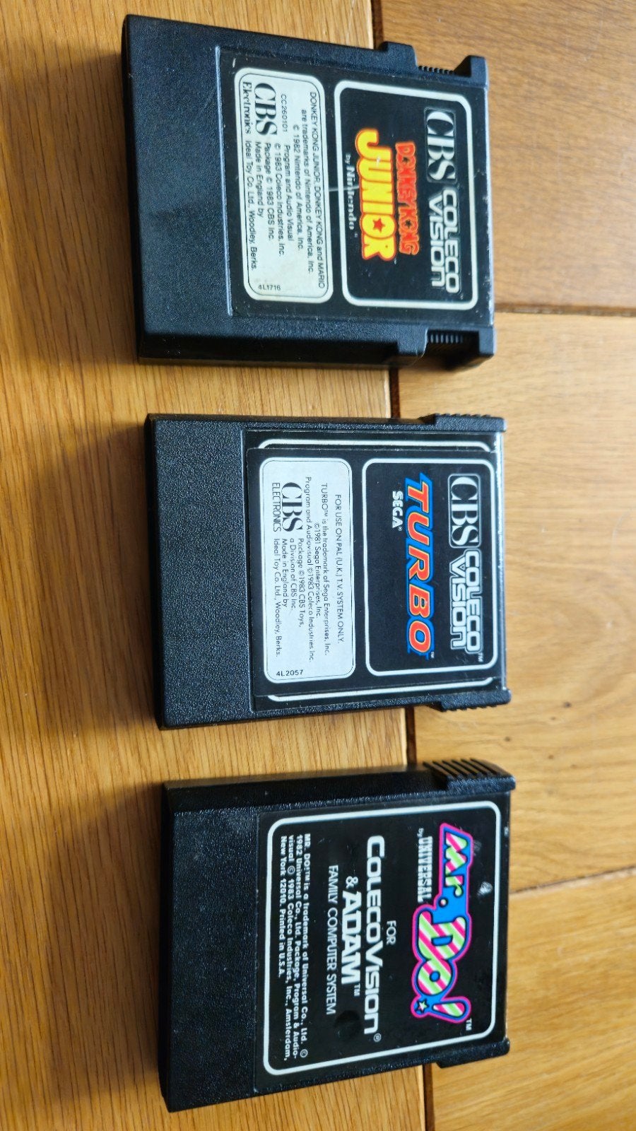 Vintage ColecoVision Games: Donkey Kong Jr., Turbo, Mr. Do!, Avontuur en Actie, Gebruikt, 1 speler, Ophalen of Verzenden