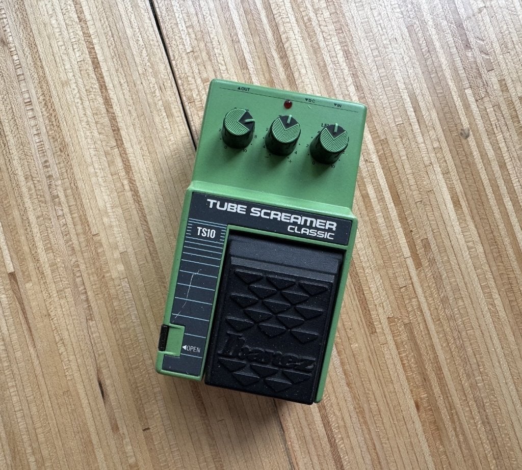 Ibanez TS10 tube screamer, Muziek en Instrumenten, Ophalen of Verzenden, Zo goed als nieuw, Distortion, Overdrive of Fuzz