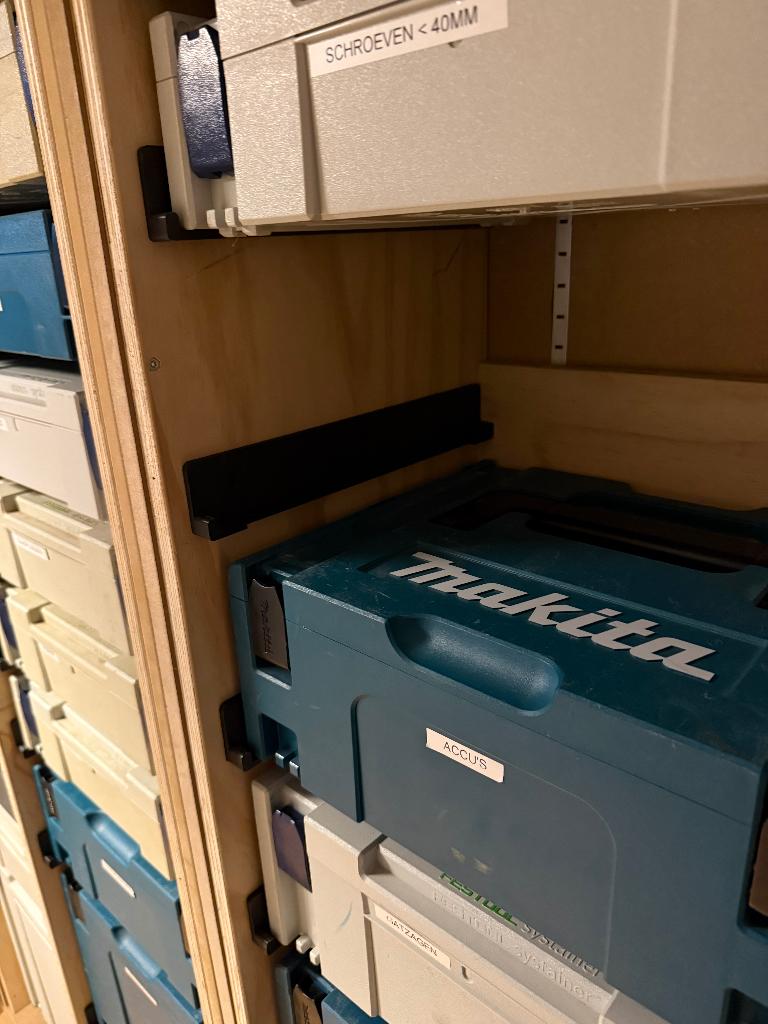 Systainer houders / wandbeugels voor gereedschapskoffers, Verzenden, Nieuw