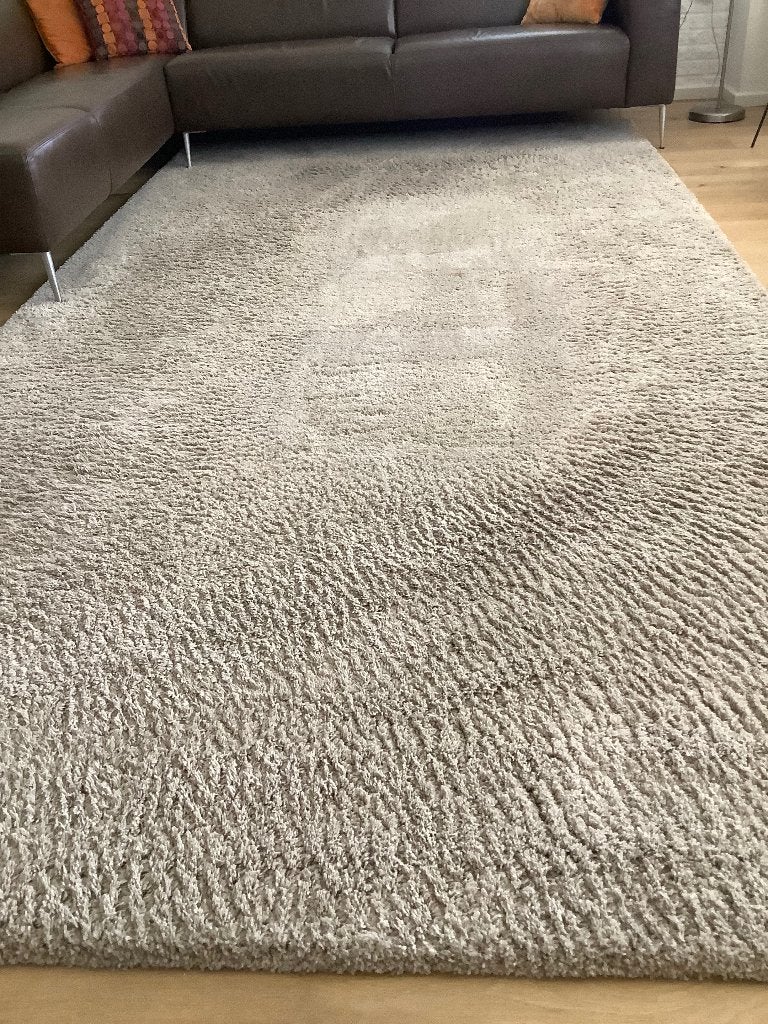 Vloerkleed, Ophalen, Gebruikt, Beige, 150 tot 200 cm