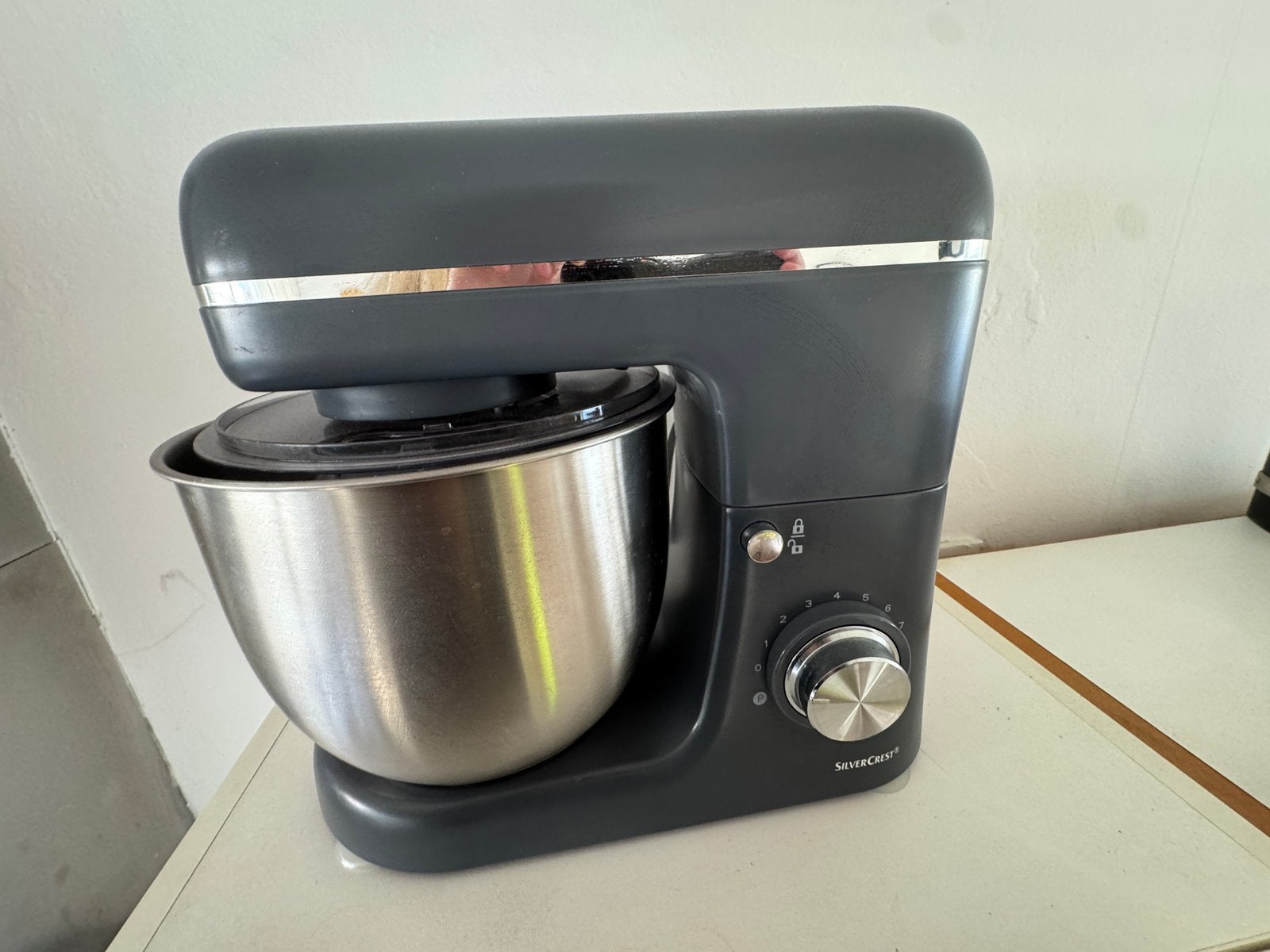 Silvercrest Keukenmachine, 4 liter of meer, 3 snelheden of meer, Ophalen of Verzenden, Zo goed als nieuw