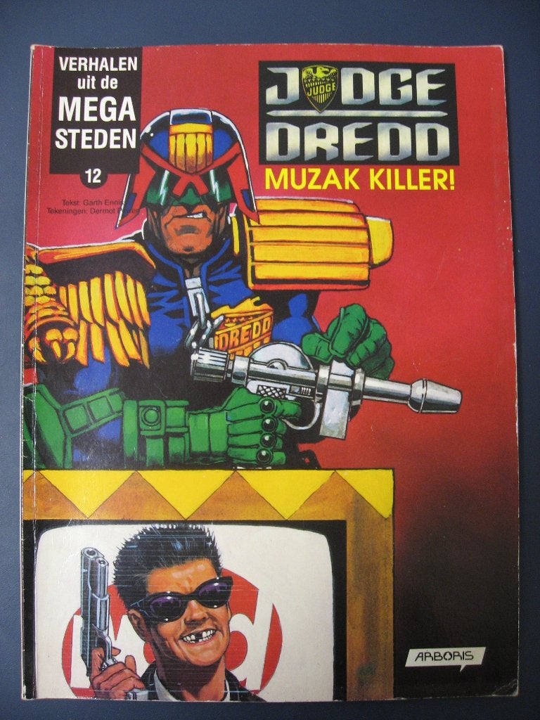 Verhalen uit de Megasteden. Judge Dredd. 5 X, Boeken, Stripboeken, Meerdere stripboeken, Ophalen of Verzenden, Gelezen