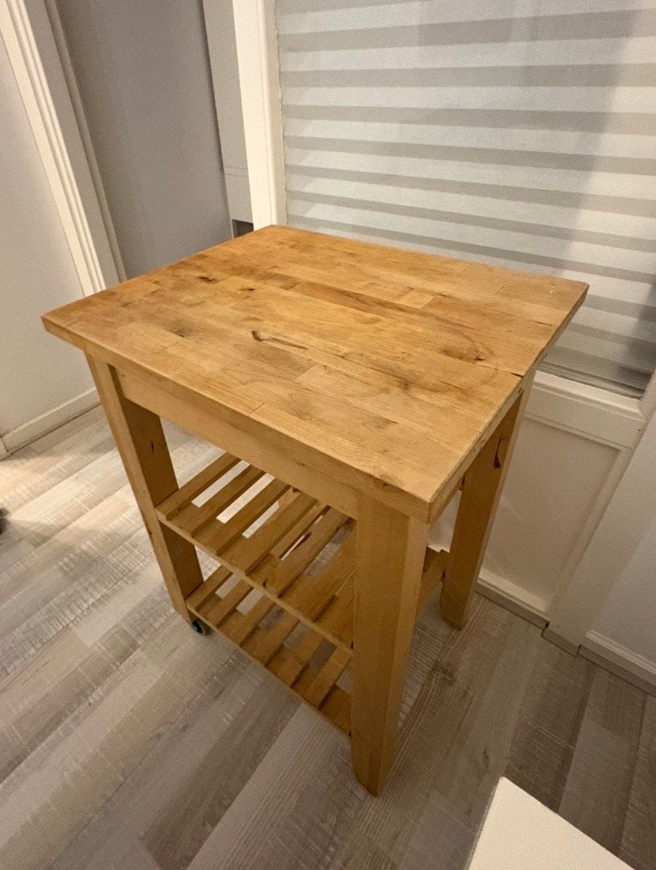 IKEA BEKVÄM Keukentrolley - Hout, Huis en Inrichting, Ophalen, Gebruikt, Hout, IKEA