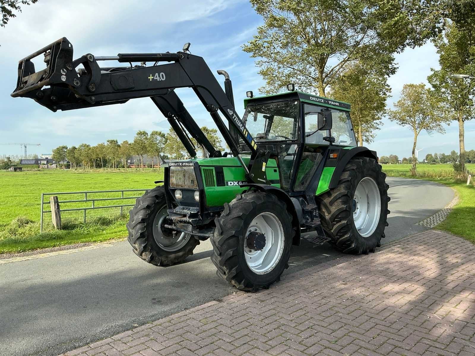 1988 deutz-fahr Dx 6.05 Vierwielaangedreven landbouwtractor, Gebruikt, Deutz - Fahr
