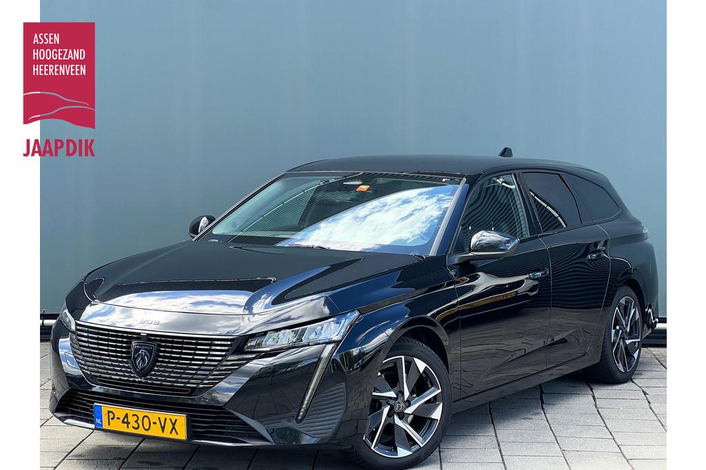 Peugeot 308 SW BWJ 2022 | 1.2PT 131PK Allure Pack Business |, Voorwielaandrijving, 1199 cc, Leder en Stof, Zwart