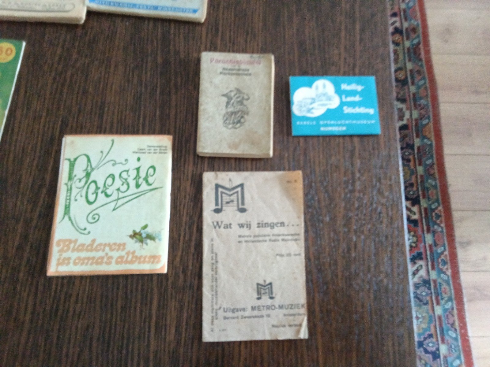 oude poezie boekjes, Ophalen of Verzenden, Gelezen