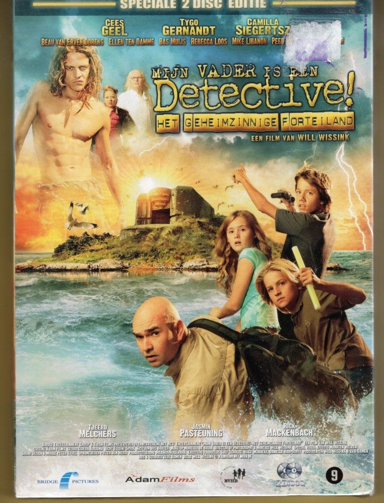 Mijn Vader Is Een Detective - Cees Geel (Nieuw & Seal) 2 DVD, Avontuur, Alle leeftijden, Nederlands, Nieuw in verpakking