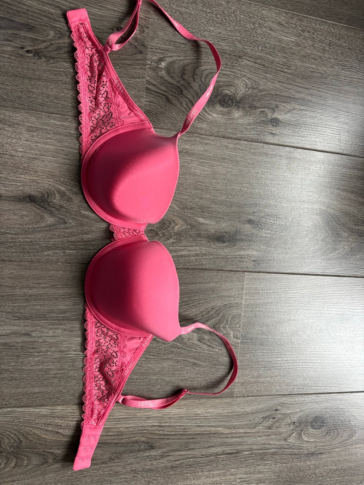 Calvin Klein Roze Kanten BH - Maat 70D, Ophalen of Verzenden, Roze, BH