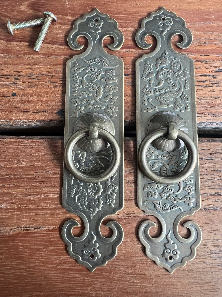 Chinees beslag voor chinese bruidskast en oosterse kast, Verburgt Vintage, Meerkleurig, Nieuw, Ophalen of Verzenden