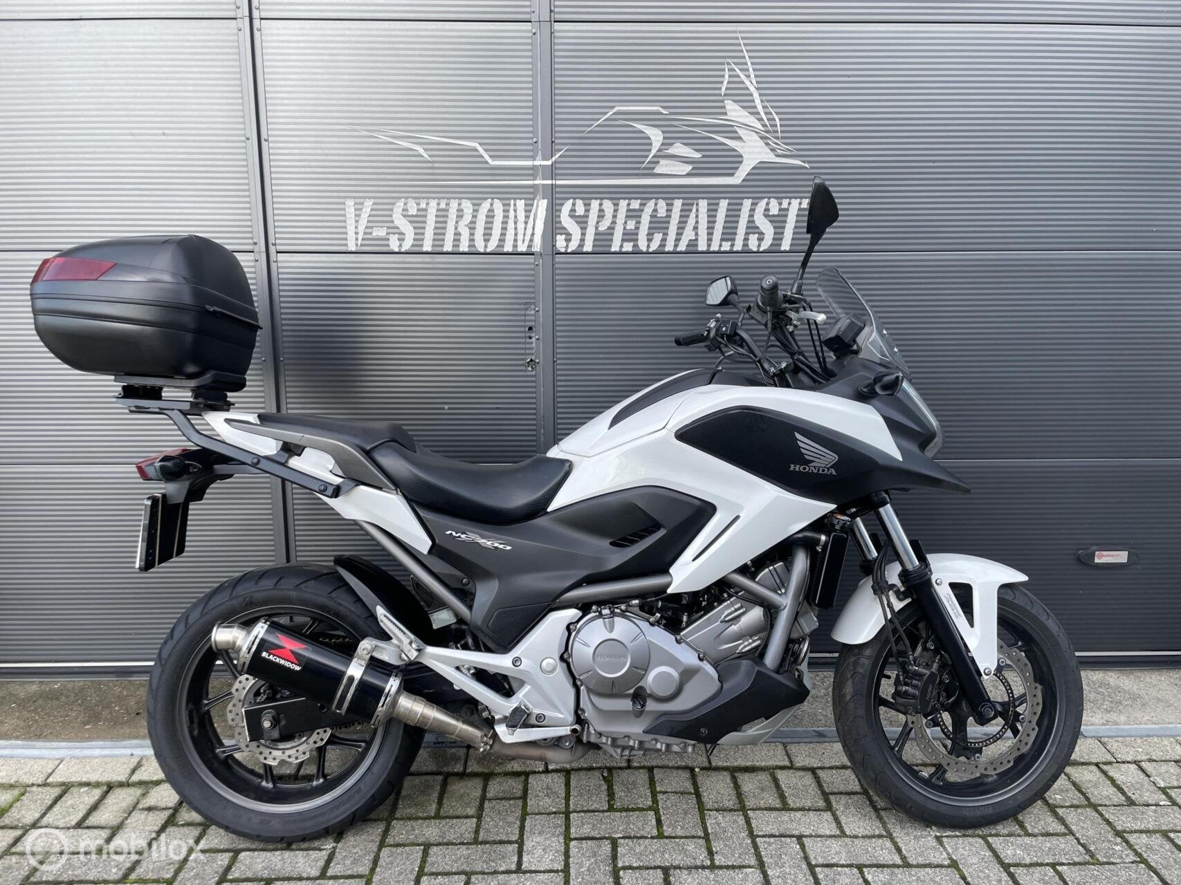 Honda NC 700X ABS, Black Widow uitlaat !, Bedrijf, Meer dan 35 kW, Toermotor, 670 cc