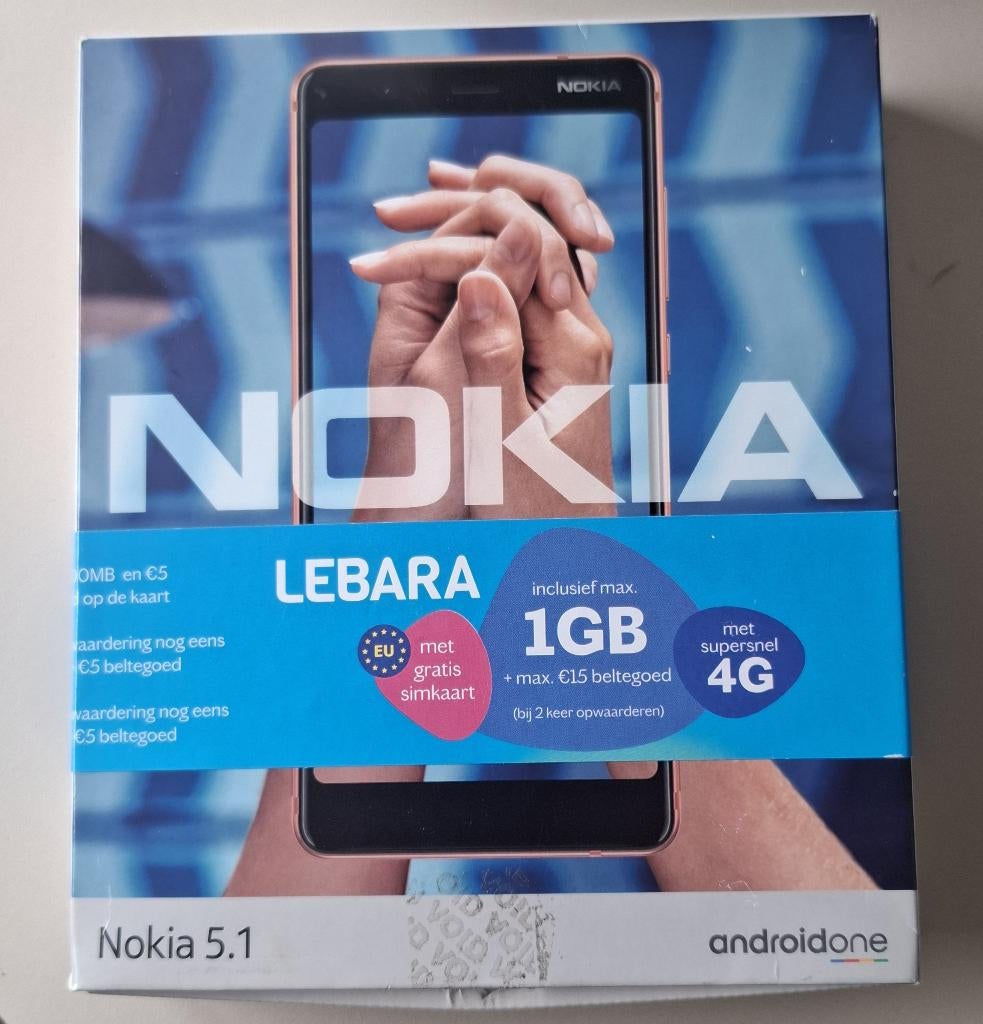 Nokia 5.1 Goudkleurig, Overige modellen, Overige kleuren, Geen camera, Ophalen of Verzenden