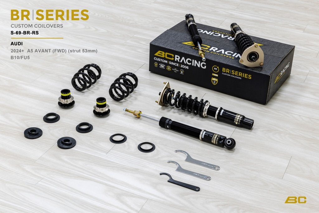 BC Racing schroefset verlaging - Audi A5 Avant FWD B10 24+, Ophalen of Verzenden