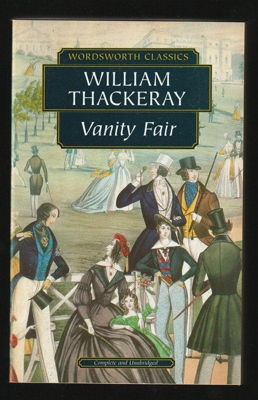 VANITY FAIR - by WILLIAM THACKERAY, historische roman, Ophalen of Verzenden, Nieuw
