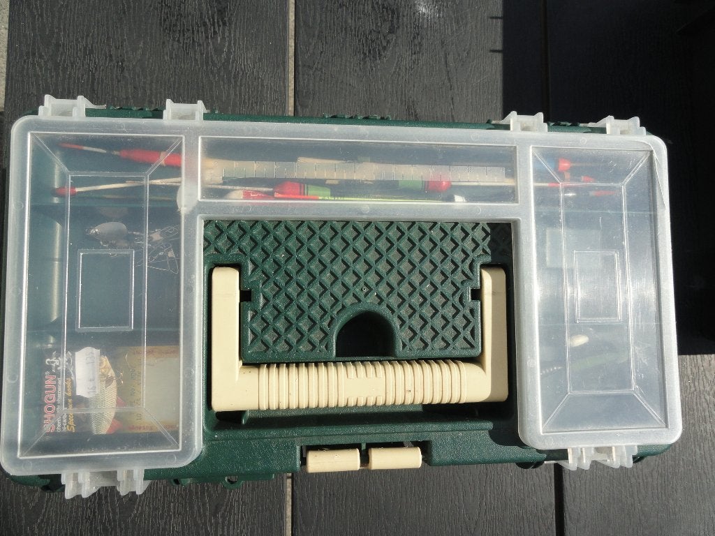 Viskoffer Koffer ( met goede bruikbare inhoud), Ophalen, Zo goed als nieuw, Koffer of Tas