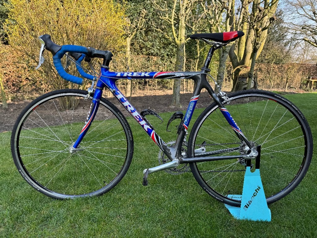 trek racefiets, Fietsen en Brommers, Minder dan 10 versnellingen, Gebruikt, Carbon, 53 tot 57 cm
