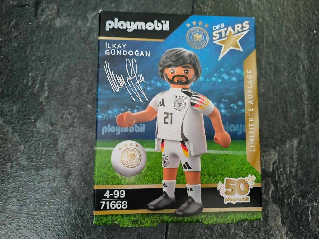 Playmobil DFB Stars (ILkay Gündogan) nr.21, Ophalen of Verzenden, Nieuw, Complete set