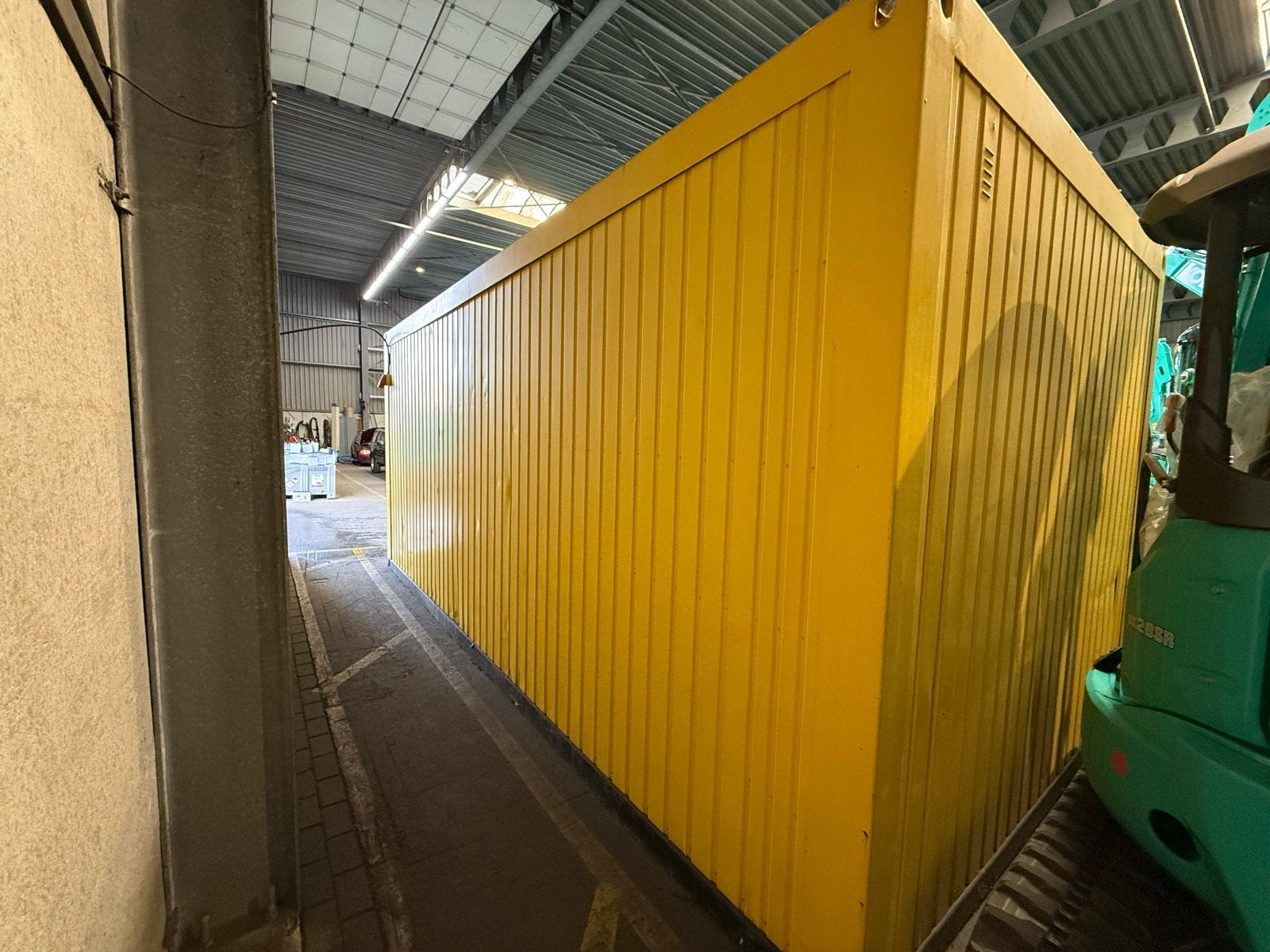 Nette kantoorunit / kantine / schaftunit 6x3 meter, Zakelijke goederen, Machines en Bouw | Keten en Containers, Ophalen