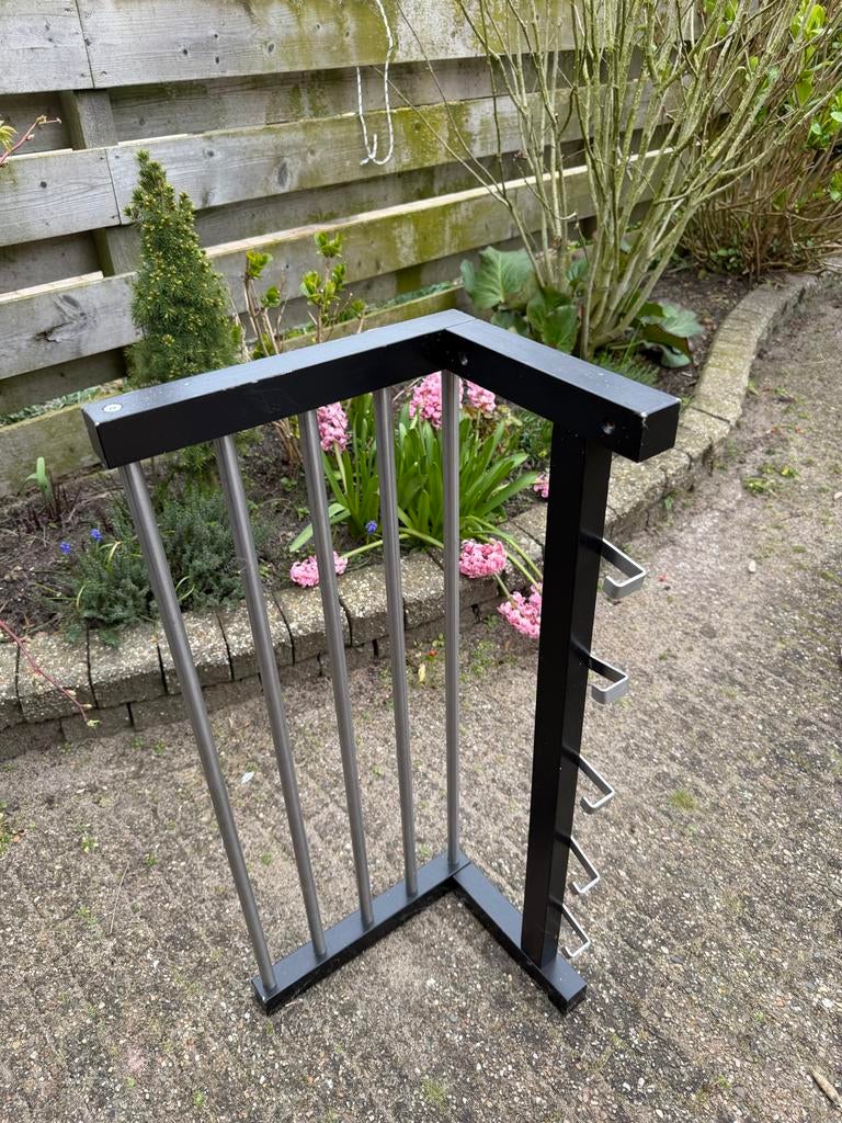 IKEA kast / rek metaal, Ophalen, Gebruikt