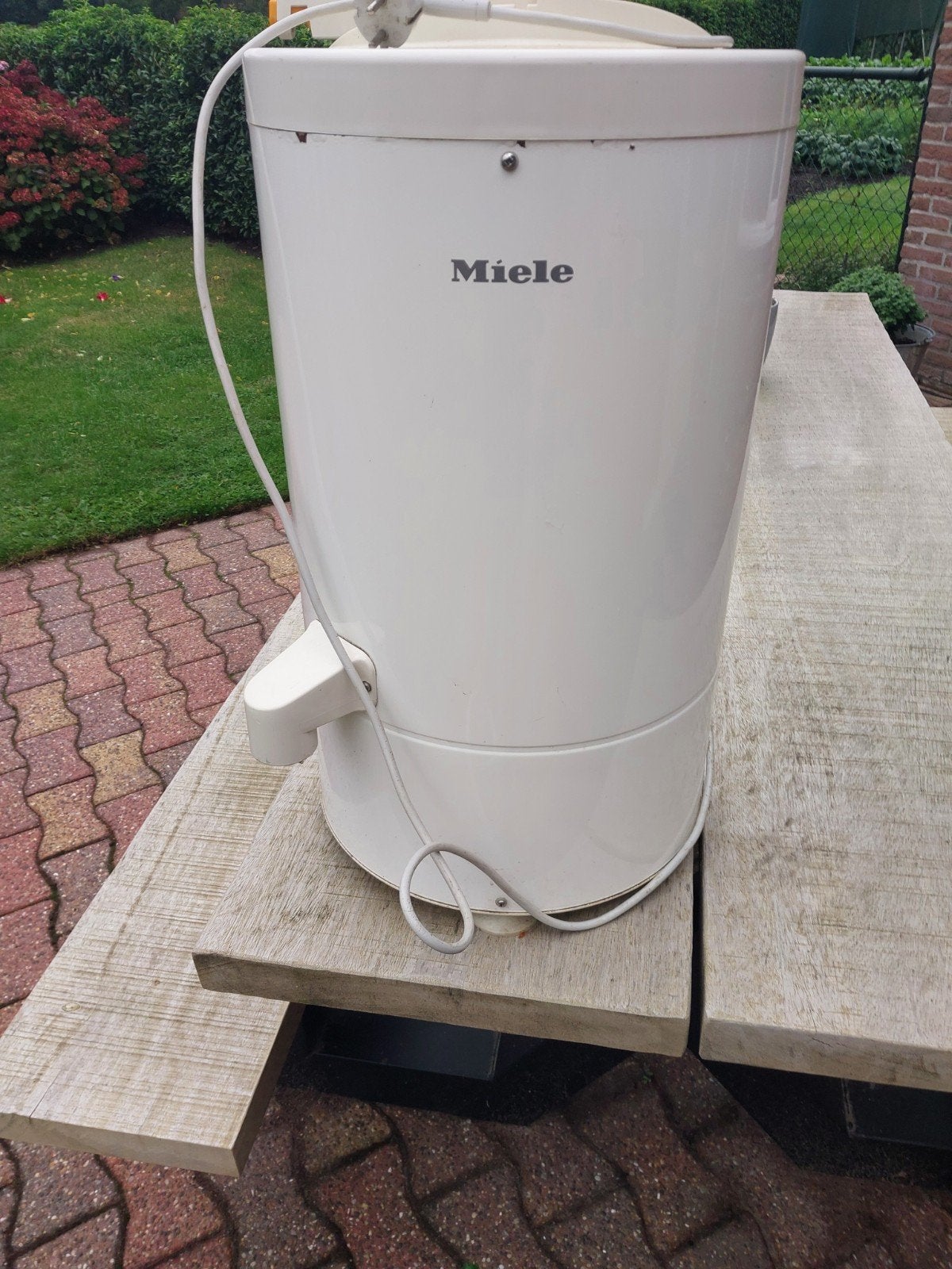 Miele centrifuge - Perfect voor kleine wasjes, Witgoed en Apparatuur, Wasdrogers, Gebruikt, Bovenlader, Ophalen of Verzenden, 85 tot 90 cm