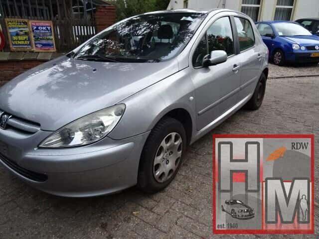 Peugeot 307 1.6 16v bj 2004 motorschade voor demontage, Gebruikt, -, -, Ophalen of Verzenden