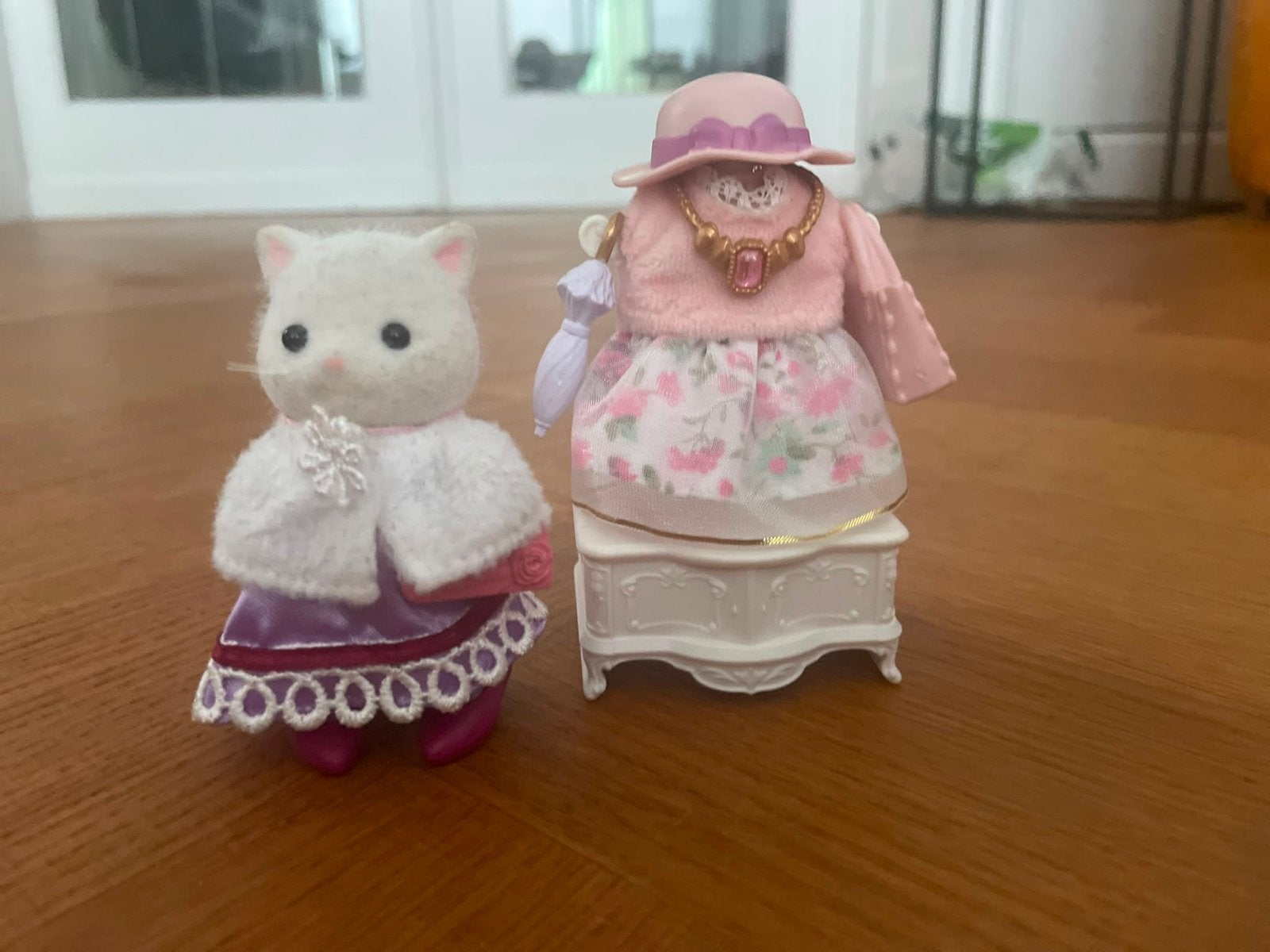Sylvanian Families Katje met Kleding en Accessoires, Ophalen of Verzenden, Zo goed als nieuw, Meisje